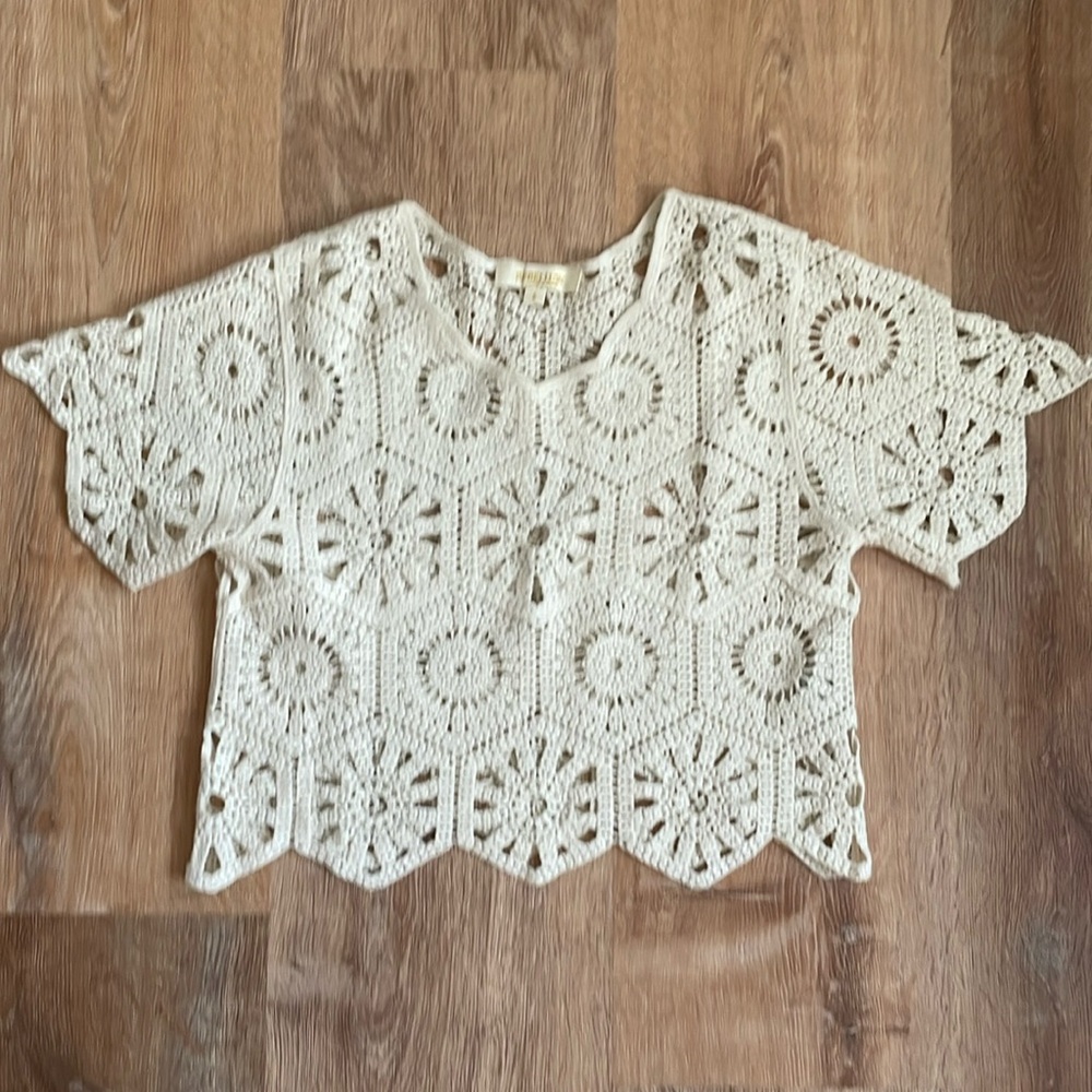 Crochet crop top